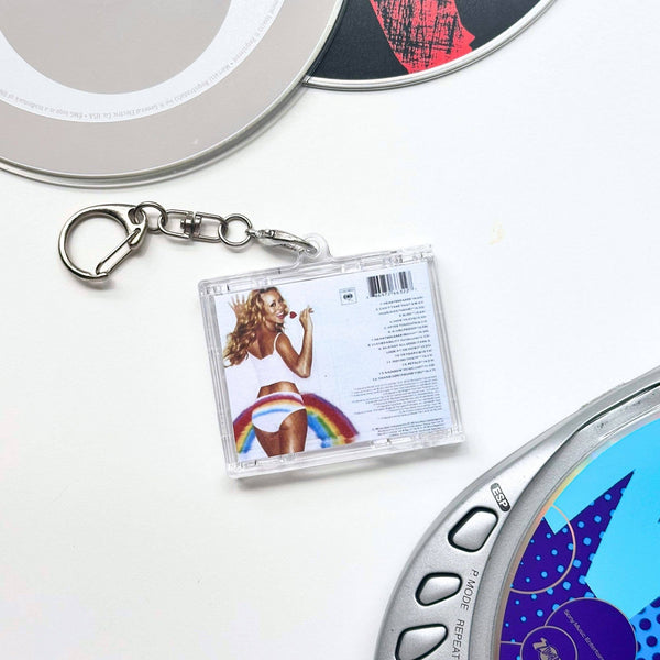 'Hit Clips' Mini CD Case Keychain - Mariah Carey Heartbreaker