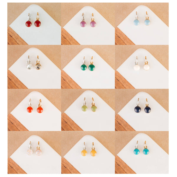 Charm Bar Bitsy Birthstone Charm - Gold/Silver