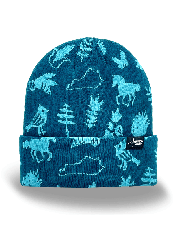 Kentucky Knit Beanie Hat - State Icons