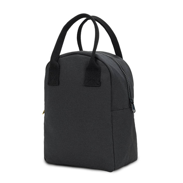 Zipper Lunch Bag - Carbon/Black