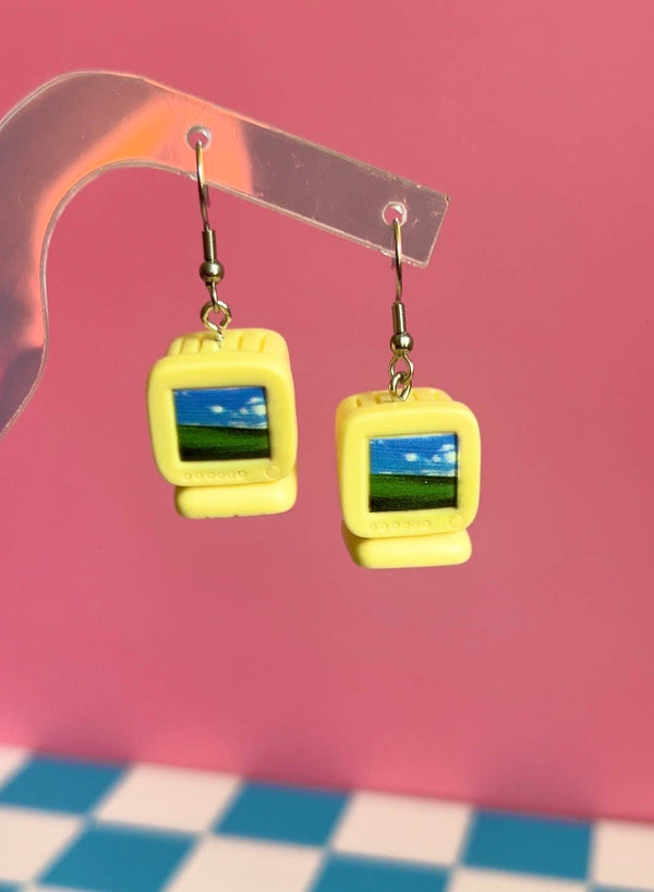 90’s Computer Earrings