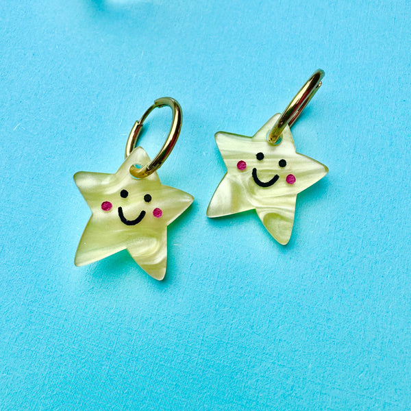 Baby Star - Acrylic Earrings