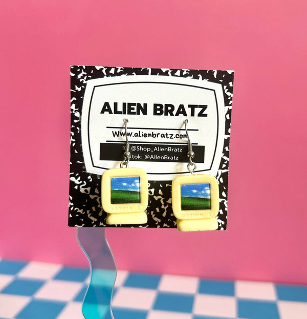 90’s Computer Earrings