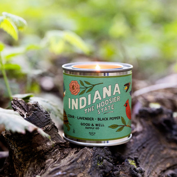 Indiana State Soy Candle