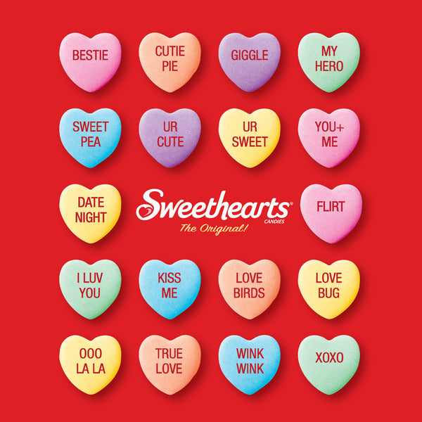 Sweethearts Conversation Hearts Boxes - 0.9 oz. – River City