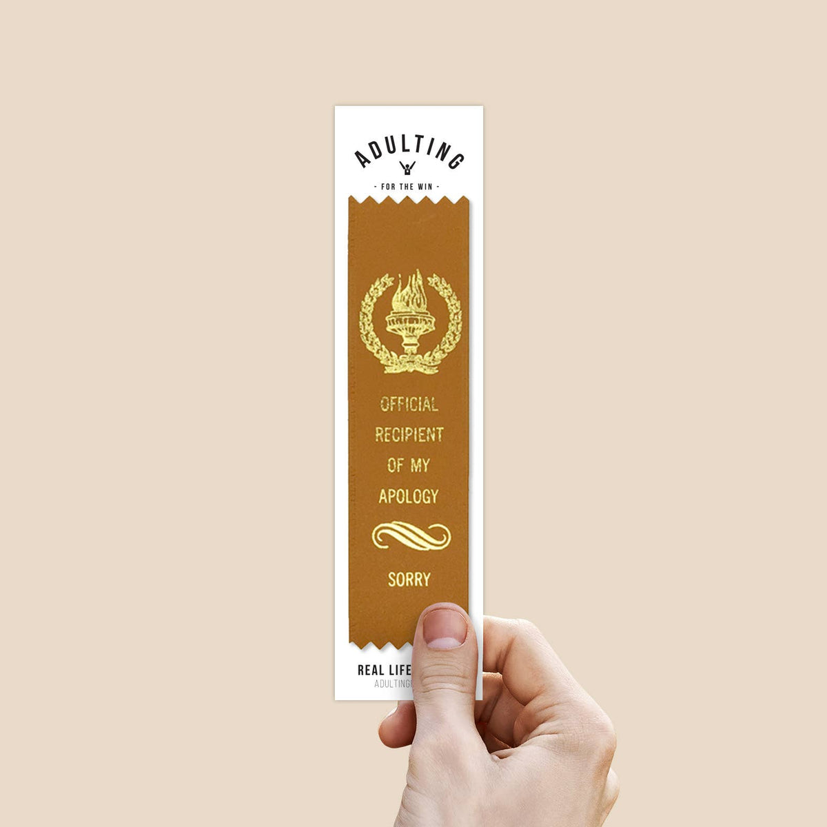 Official Apology - Award Ribbon – River City Coffee and Goods
